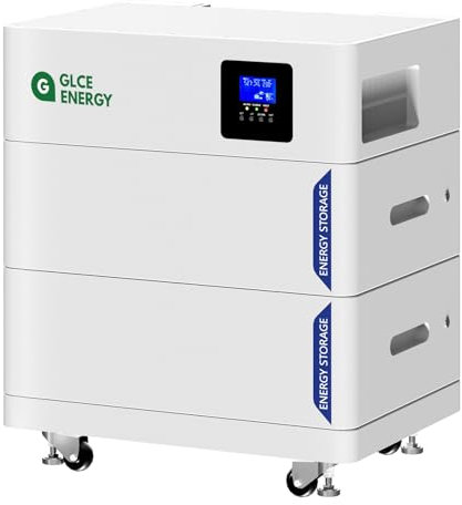 GLCE Energy Station d'alimentation LiFePO4 tout-en-un 51,2 V 200 Ah 10,24 kWh pour système de stockage solaire/RV/système de stockage d'énergie pour la maison/hors réseau