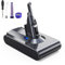 Batterie de Rechange, 6000 mAh, V8, pour aspirateur Dyson V8, Absolute Animal Motorhead Absolute Pro SV10, 2 filtres et 1 Pinceau