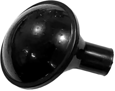 Arrosoir cascade, tête d'arrosoir, buse d'arrosage, pièces de rechange, accessoires, bec d'arrosage, entretien des plantes de jardin for fleurs de jardin, noir, diamètre intérieur 2,2 cm(Black,Inner D