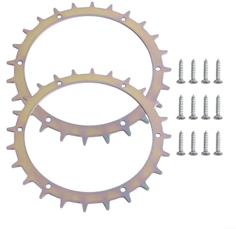 Yuanpgky Picchetti per robot tosaerba in acciaio inox per Indego e per modelli Ego XS 300 400 350 M700 – Ruote di trazione migliorate con kit di installazione facile