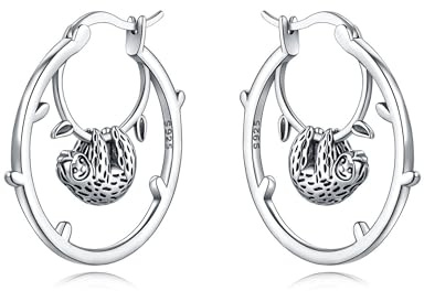 MISEFF 925 Sterlingsilber-Ohrringe mit Tiermotiven, Damenmodell – Mit einer Vielzahl von Tiermotiven, die zu jedem Stil passen.