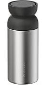 Mepal - Isolierter Kaffeebecher Ellipse - 4 Stunden warm und 6 Stunden kalt - Vakuumisolierung - Auslaufsicher - Spülmaschinengeeignet - Nordic black