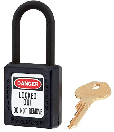 Master Lock Cadenas de sécurité 406 Noir