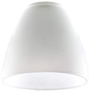 MiniSun | White Frosted Glass Replacement Light Shades | Lamp Shades, Home Décor & Improvement Essential | Pack of 3