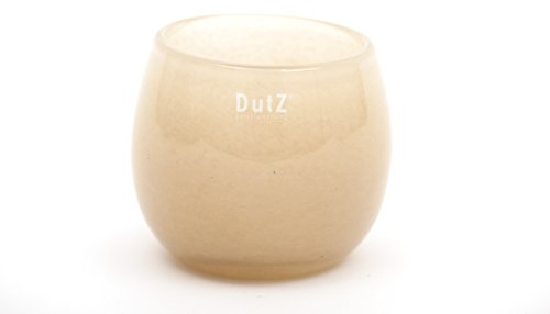 Dutz Vase, Übertopf, Windlicht Farbe creme/ beige