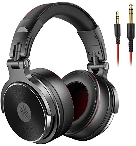 OneOdio Pro50 Over-Ear Kabelgebundener DJ-Kopfhörer (Schwarz)
