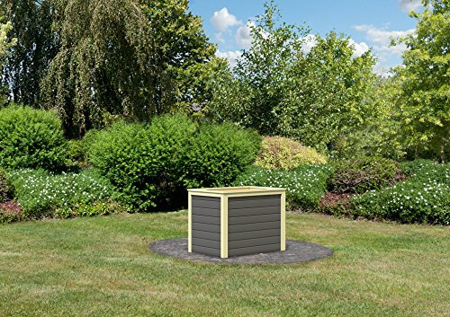 Karibu 19mm Hochbeet 0 terragrau