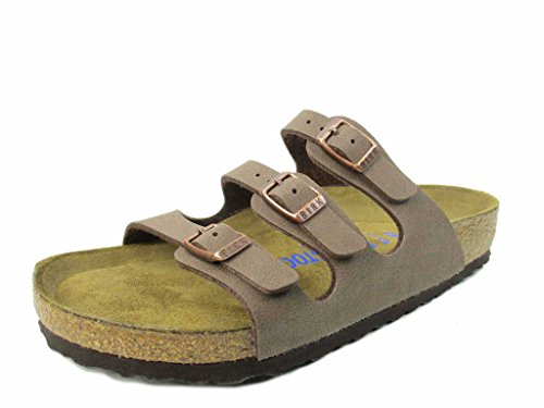Birkenstock Florida Mocca Weichbettung Birko-Flor,Mocca,39 EU