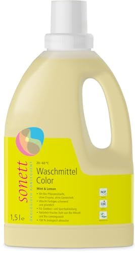 Waschmittel Color Mint & Lemon 20-60°C 6 x 1,50 L