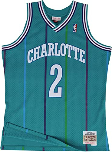 Mitchell & Ness NBA Swingman Jersey - Charlotte Hornets - Teal