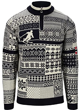 Dale of Norway History Unisex Sweater 100% Wool Sweaters for Men & Women