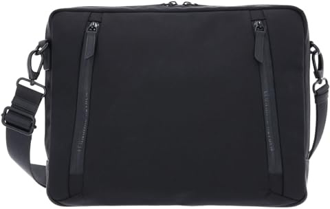 Leonhard Heyden Umhängetasche mit Laptopfach Helsinki Laptoptasche 7136 Schwarz