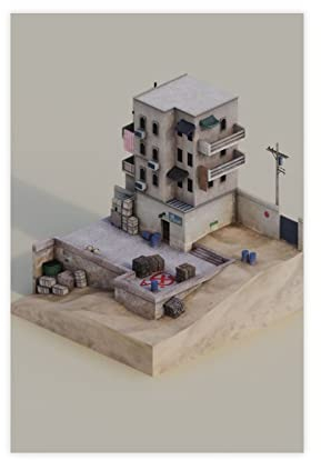 CSGO Staubposter auf Leinwand, Poster, Wandkunst, Dekoration, Druck, Gemälde für Wohnzimmer, Schlafzimmer, Dekoration, Unrahmen-Stil, 30 x 45 cm