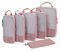 BAGSMART Kleidertaschen Set 6 Teilig packtaschen Kompression Packwürfel Set mit Wäschesack für Rucksack,reise organizer,Koffer Organizer auf Travel