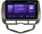 Android Auto Satellitennavigation Stereo für Hon-da Ja-ZZ City 2002-2007 GPS-Navigation Touchscreen HD Bluetooth Stereo Lenkradsteuerung Spiegelmodus Externes Mikrofon mit Kamera