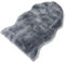 Baby-Lammfell geschoren 80-90 cm grau