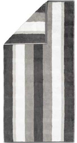 Cawö Handtücher Noblesse Stripe 1087 anthrazit - 77