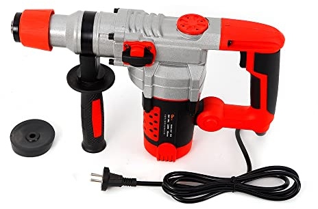 Schlagbohrmaschine, 2200W Professional Bohrhammer Abbruchhammer 30 Zylinder Heavy Duty Hammer Elektrische Bohrmaschine, Elektrischer Hammer, Elektrischer Pick, Starker Hammer mit Koffer für Locher