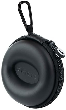 MINOIC Porta Orologi da Viaggio EVA e Nylon - Custodia Orologi con Cerniera - Scatola Porta Orologi Uomo Resistente per Orologi e Orologi Intelligenti, Porta Orologio da Viaggio Compatto, fino a 54mm