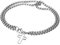 OIDEA Herren Armband Kreuz Religiös: Silber Doppel Armkette mit Kreuz Anhänger aus Edelstahl Weizenkette Kreuzarmband Schmuck Geschenk für Männer Freund Bruder mit Samtbeutel