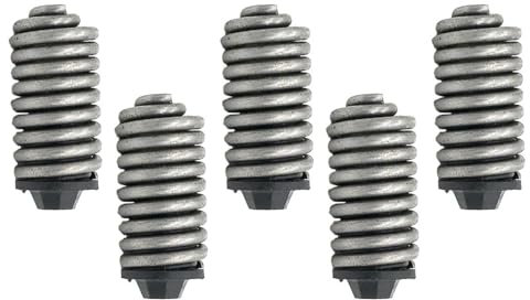 5 resortes de montaje de amortiguador AV compatibles con Husqvarna 362 365 371 371XP 372 372XP 570 575 576 cilindro de motosierra