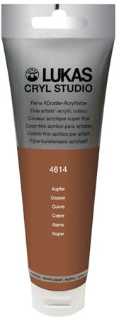 CREATIV DISCOUNT NEU LUKAS CRYL STUDIO/Acrylfarbe, 125 ml, Kupfer