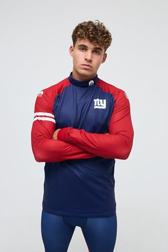 OOSC Men's New York Giants - Oosc X NFL Baselayer Top Men's Baselayer Top (Pack of 1)
