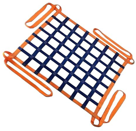 Lastenhebenetz aus Polyester – Hängenetz for BAU-, Montage- und Abschlepparbeiten – 1 x 1 m bis 4 x 4 m(1.5x150cmx10cmx0.5t)