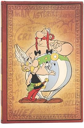Asterix & Obelix (The Adventures of Asterix) Mini Lined Hardback Journal (Elastic Band Closure)