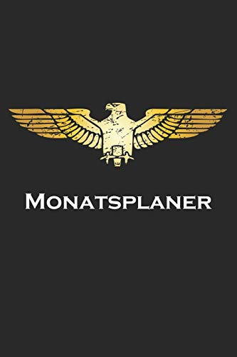 Monatsplaner: Monatsplaner, Termin-Kalender | Geschenk-Idee für Adler Fans | A5 | 120 Seiten