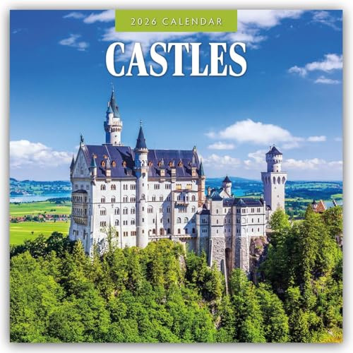 Castles – Burgen – Schlösser 2026 – 16-Monatskalender: Original Red Robin Publishing Ltd-Kalender [Mehrsprachig] [Kalender] (Wall-Kalender)