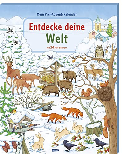 Pixi Entdecke Adventskalender: Der Sachgeschichten-Pixi-Adventskalender für neugiereige Kinder ab 3 Jahren
