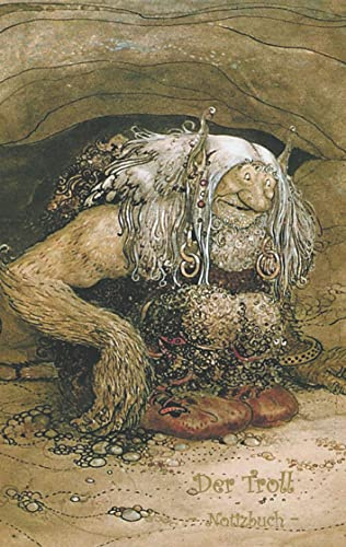 Der Troll - Notizbuch (Trolle und Goblins): Notebook, Fantasy, Fantasie, Fee, Märchen, Saga, Sage, nordisch, Elfen, verzaubert, Zauber, Meerjungfrau, ... Erwachsene, Geschenkbuch, Geschenk
