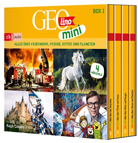 GEOLINO MINI: Box 1: Alles über Feuerwehr, Pferde, Ritter und Planeten