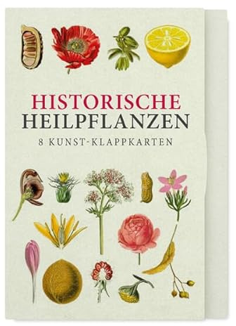 Historische Heilpflanzen – Acht Kunst-Klappkarten