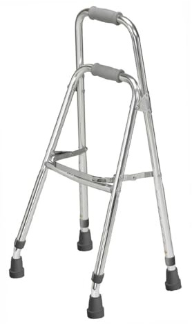 Drive Medical Side Style Hemi One Arm Walker, Chrome, Adult