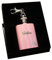 Personalised Pink Keyring Hip Flask Gift