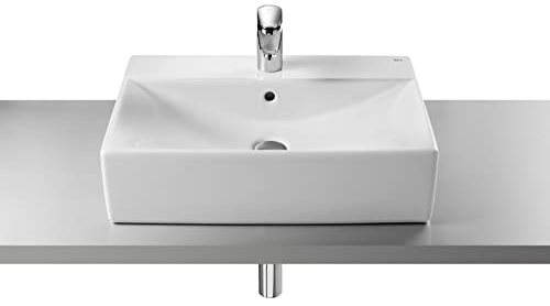 Roca,Hebe,Lavabo de porcelana de sobre encimera,,600mm x 430mm x 135mm,A32711G000