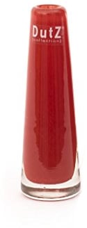 schmale/schlanke Glasvase Dutz SOLIFLEUR D5 H15 red/rote Glas Vase handge...