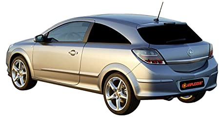 Solarplexius Auto-Sonnenschutz Scheiben-Tönung passgenau für Opel Astra H GTC Bj. 04-10 Keine Folie Komplettsatz