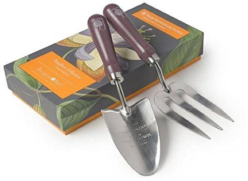 Sophie Conran Burgon & Ball RHS Gift Boxed Trowel & Fork Set - Passiflora