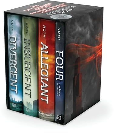 Divergent Series Four-Book Hardcover Gift Set: Divergent, Insurgent, Allegiant, Four