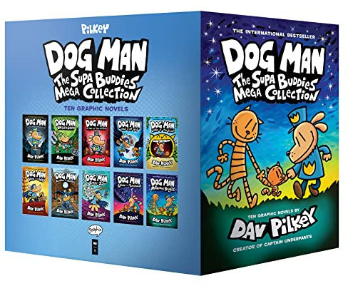 The Supa Buddies Mega Collection (Dog Man, 1-10, Band 14)