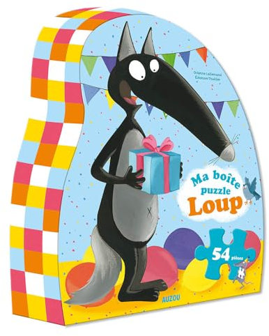 Ma boîte puzzle Loup : 54 pièces
