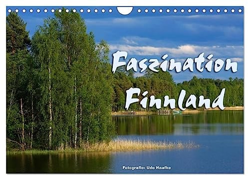 Faszination Finnland (Wandkalender 2026 DIN A4 quer), CALVENDO Monatskalender: Finnland, Land der Seen und Wälder, im neuen Licht (CALVENDO Orte)