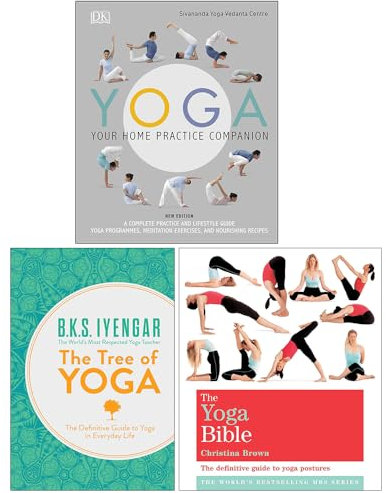 Yoga Your Home Practice Companion, The Tree of Yoga & The Classic Yoga Bible 3 Books Collection Set
