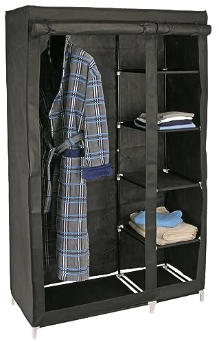 Haushalt International Textilkleiderschrank Garderobenschrank Faltschrank Kleiderschrank Campingschrank