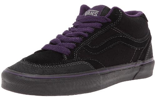 Vans Holder Mid - Scarpe da Ginnastica da Uomo, Nero Viola, 41 EU