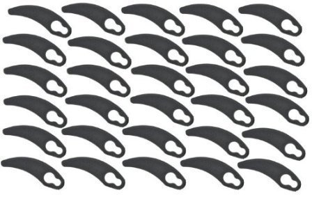 ALM PD115 Lawnmower Replacement Plastic Cutter Blades, 30-Pieces