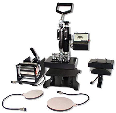 HeuSa Tech Transferpresse Tassenpresse Textilpresse Cappresse Tellerpresse 15 cm x 20 cm Schwenkbar